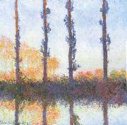 Claude Monet Les Peupliers oil